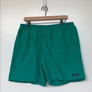 Patagonia 7 inch Baggies Shorts - Green - Size XL